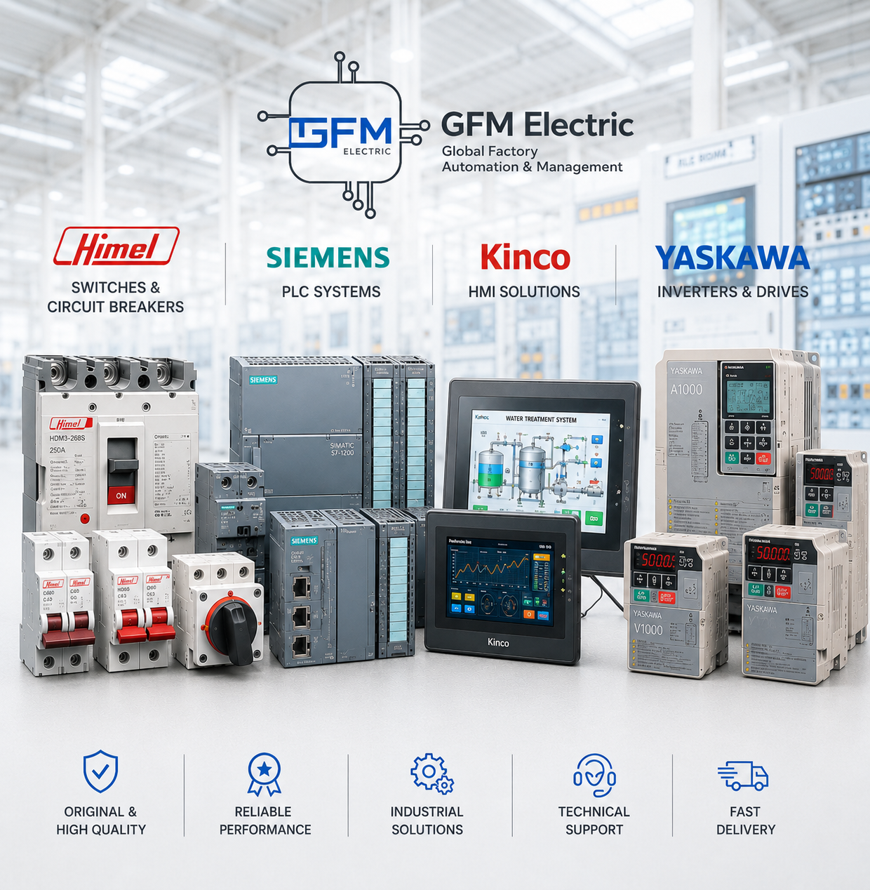 electrical industrial components supply