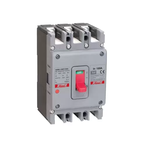HIMEL Molded Case Circuit Breaker MCCB 3P 40A 25kA Thermal-Magnetic HDM3100S4033XXT