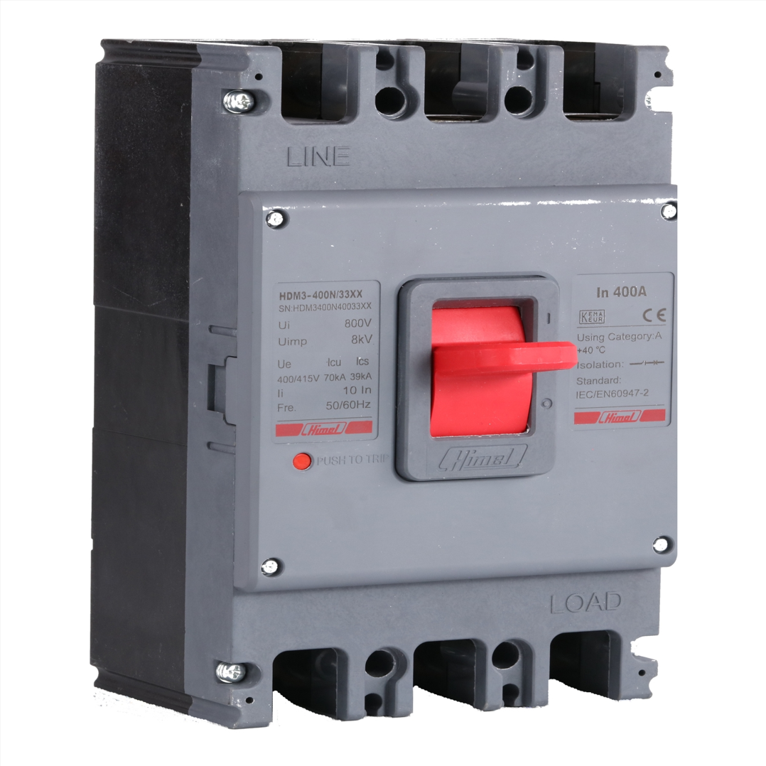 HIMEL HDM3160S12533XX Molded Case Circuit Breaker MCCB 3P 125A 35kA