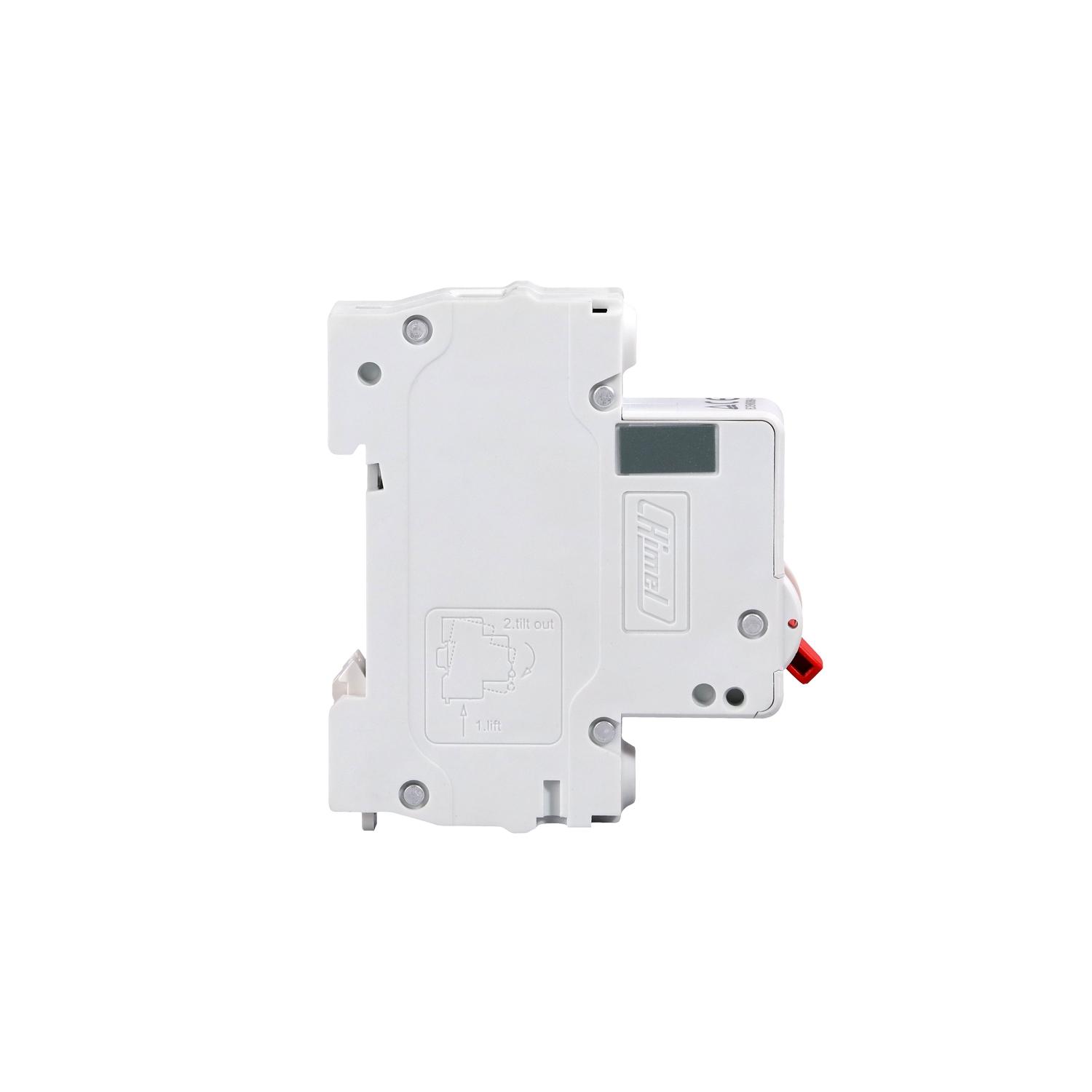 HIMEL Miniature Circuit Breaker (MCB) 1P 10A 6kA Type C – HDB3WN1C10 - Image 5