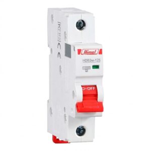 HIMEL HDB3W125H1C125 Miniature Circuit Breaker (MCB) 1P 125A 10kA Type C