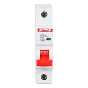 HIMEL HDB9H63A1C32 Miniature Circuit Breaker MCB 1 Pole 32A 10kA Type C