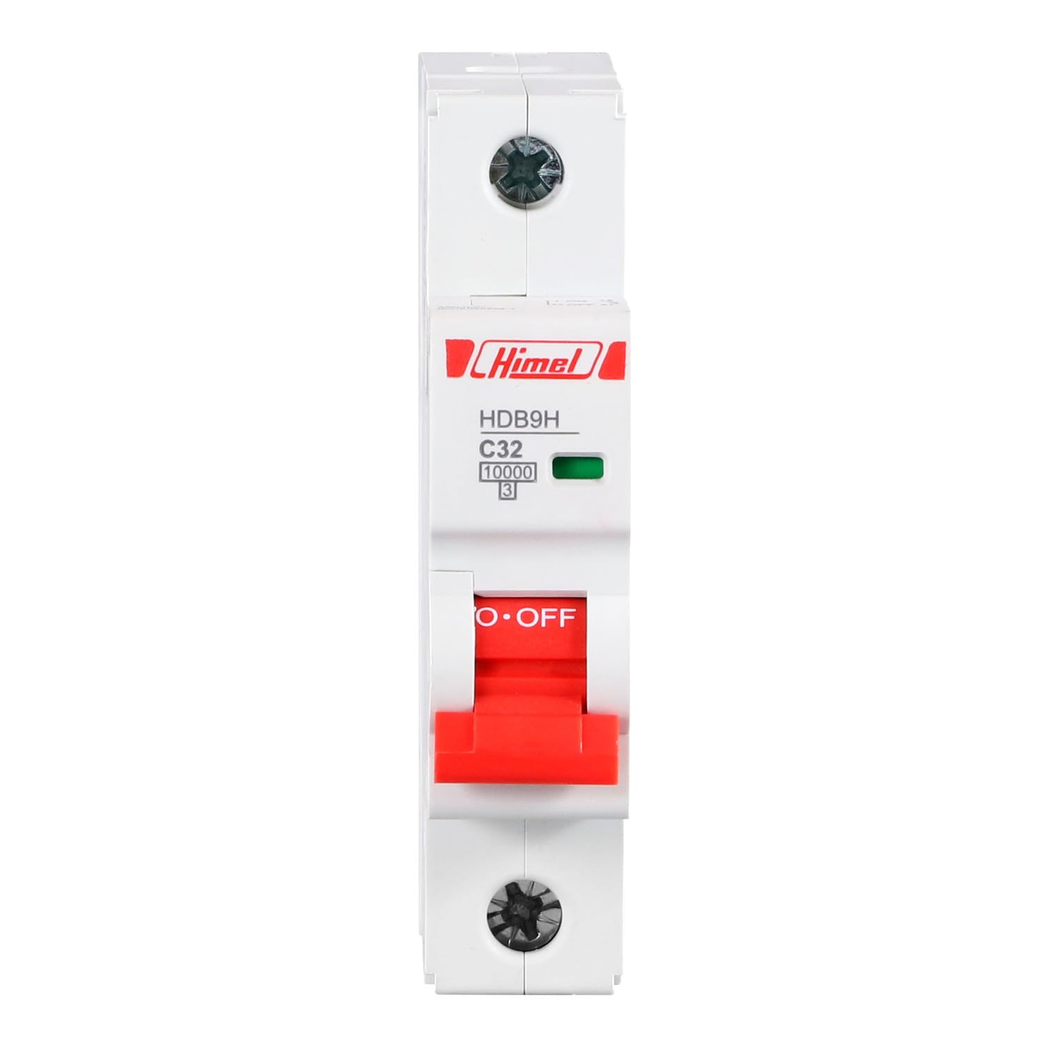 HIMEL HDB9H63A1C32 Miniature Circuit Breaker MCB 1 Pole 32A 10kA Type C