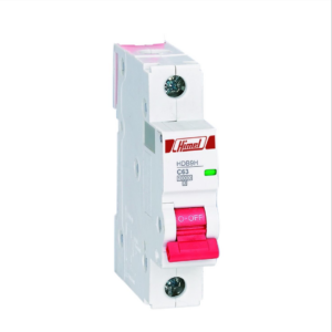 HIMEL HDB9H63A1C63 Miniature Circuit Breaker (MCB) 1P 63A 10kA Type C