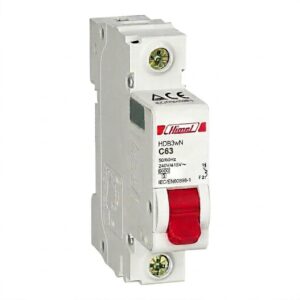HIMEL HDB3WN1C63 Miniature Circuit Breaker (MCB) 1P 63A 6kA Type C