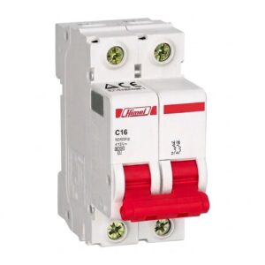 HIMEL HDB3WN2C16 Miniature Circuit Breaker (MCB) 2P 16A 6kA Type C