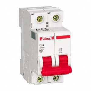 HIMEL HDB3WN2C25 Miniature Circuit Breaker (MCB) 2P 25A 6kA Type C