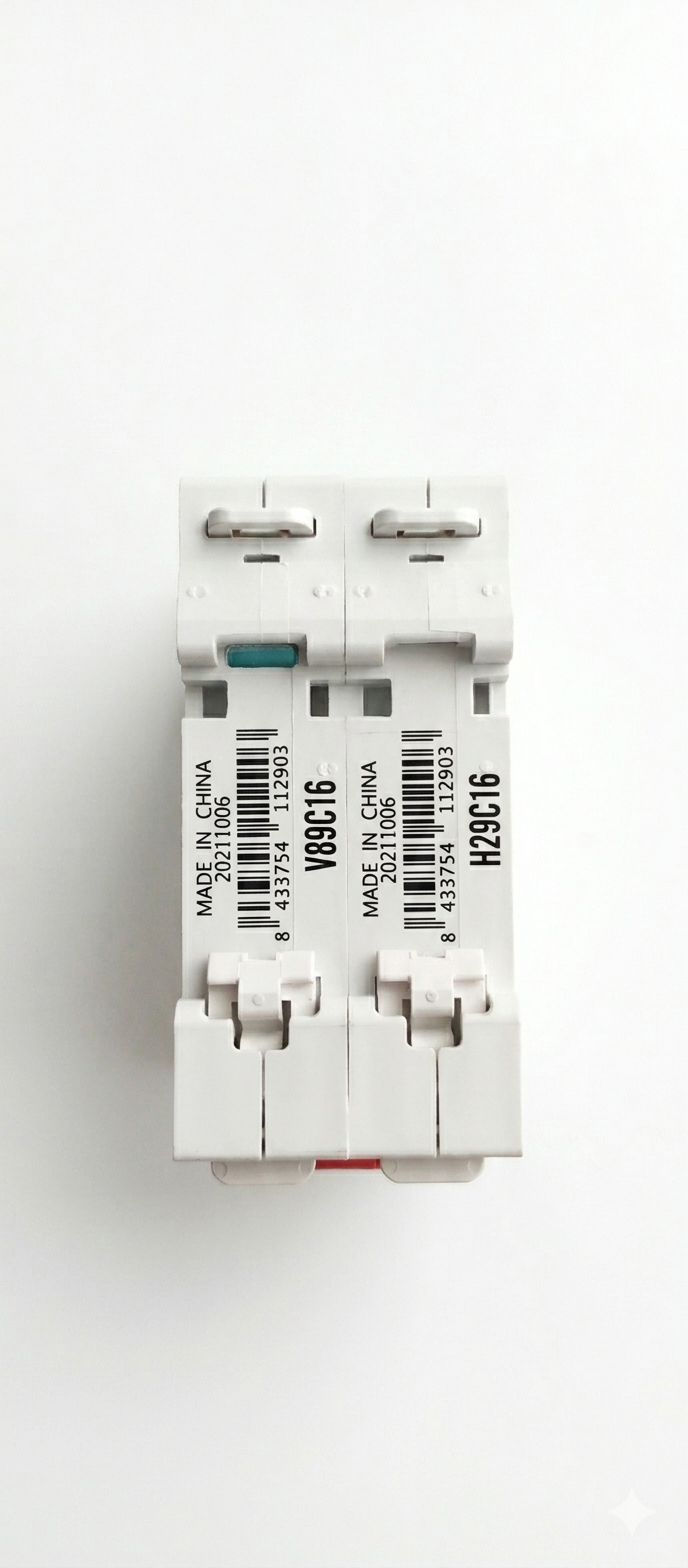 HIMEL Miniature Circuit Breaker (MCB) 2P 32A 10kA Type C – HDB9H63A2C32 - Image 6