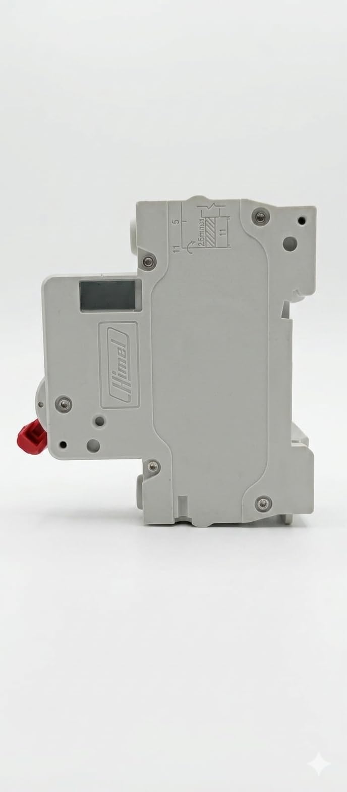HIMEL - Miniature Circuit Breaker (MCB) - (2P - 63A - 10kA) - HDB9H63A2C63 - الصورة 2