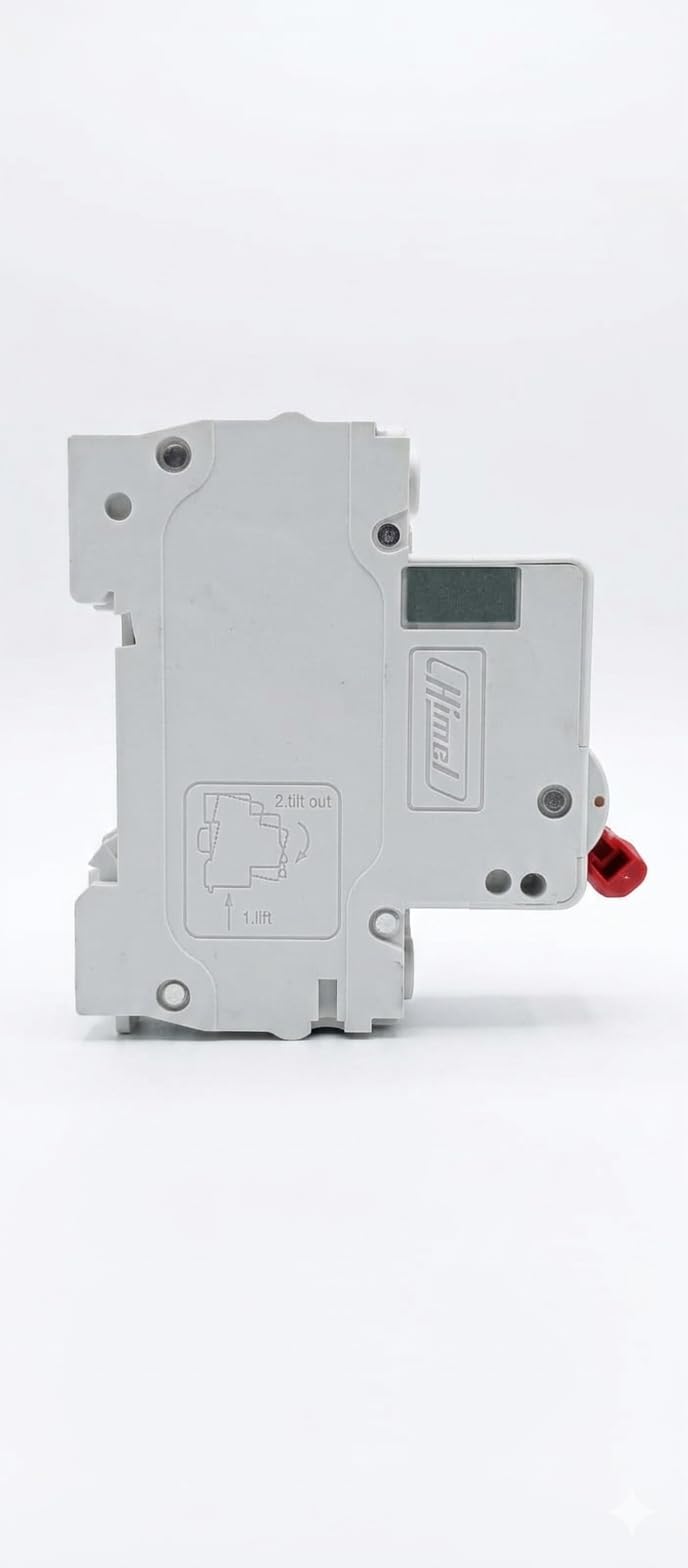 HIMEL - Miniature Circuit Breaker (MCB) - (2P - 63A - 10kA) - HDB9H63A2C63 - الصورة 3