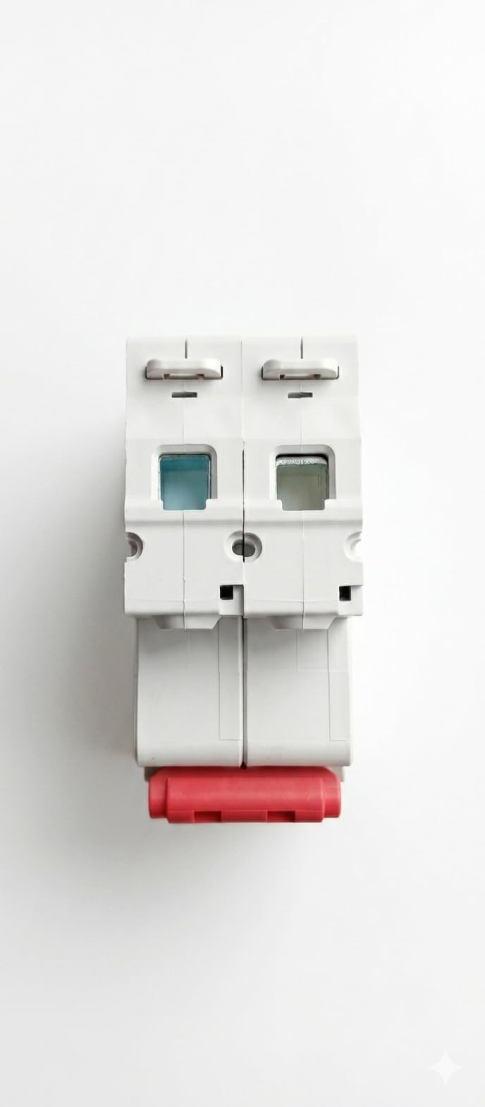 HIMEL - Miniature Circuit Breaker (MCB) - (2P - 63A - 10kA) - HDB9H63A2C63 - الصورة 5