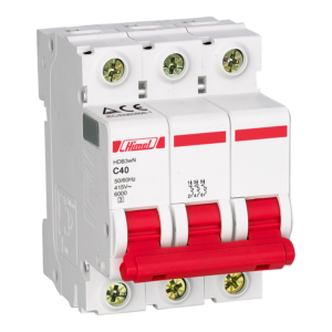 HIMEL HDB3wN3C40 Miniature Circuit Breaker 3P 40A 6kA Type C