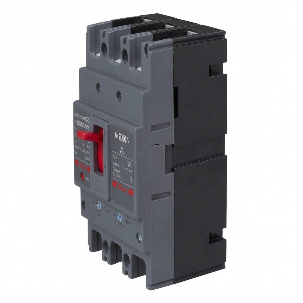 HIMEL Molded Case Circuit Breaker (MCCB) 3P 100A 25kA Thermal-Magnetic – HDM3100S10033XX - Image 3